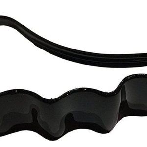 Black free metal hairpin